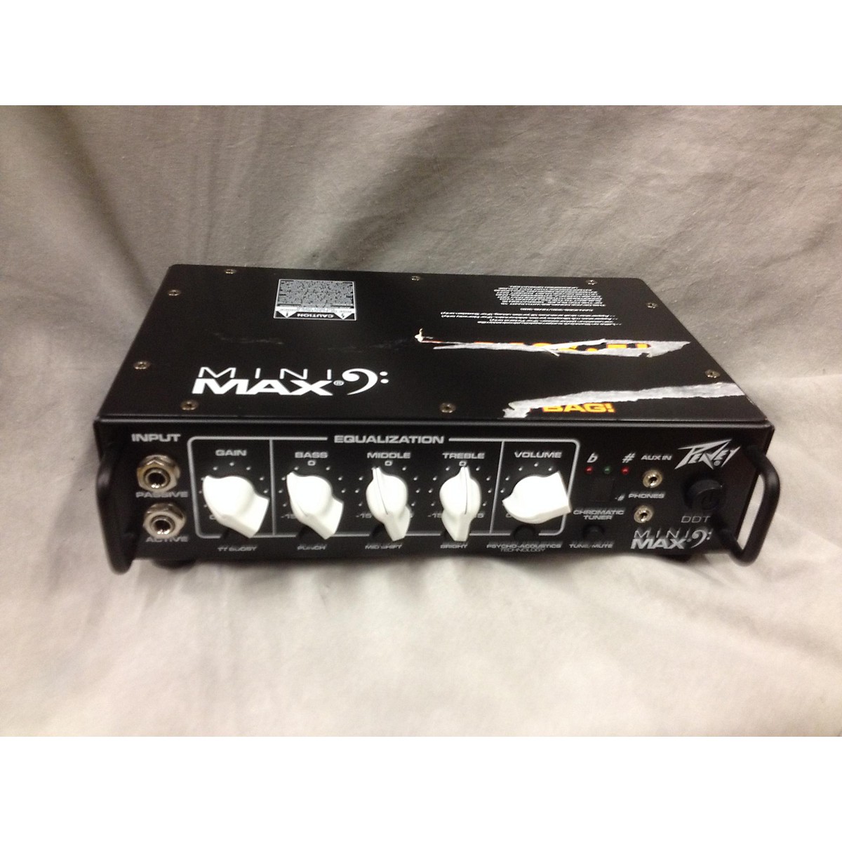 Used Peavey Mini Max Bass Amp Head Guitar Center