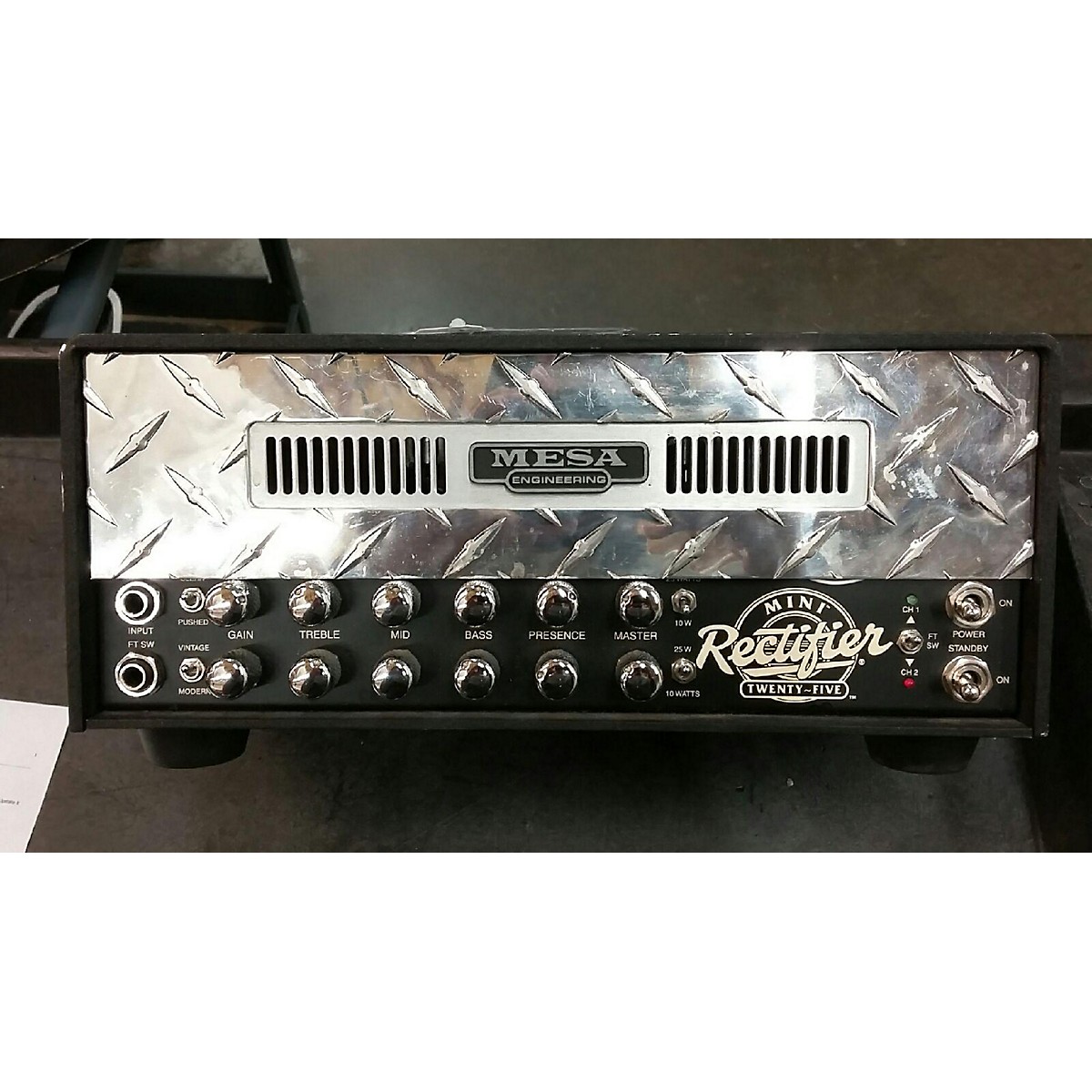 Used Mesa Boogie Mini Rectifier 25W Tube Guitar Amp Head Guitar Center