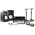 Arturia MiniLab 3 25 Slim-key Controller With MiniFuse 2 USB Audio Interface & Yamaha HS5 5" Studio Monitor Pair Bun... Black