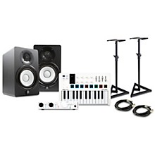 Arturia MiniLab 3 25 Slim-key Controller with Minifuse 2 USB Audio Interface and Yamaha HS5 5-inch Studio Monitor Pair Bundle (Stands/Cables Included)