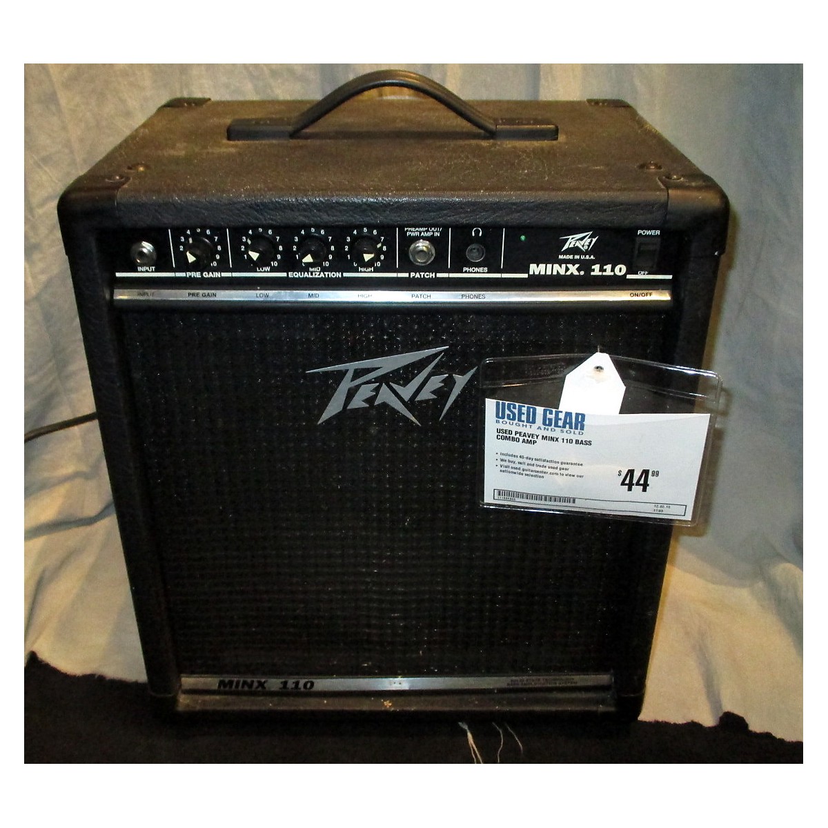 Used Peavey Minx 110 Bass Combo Amp Guitar Center
