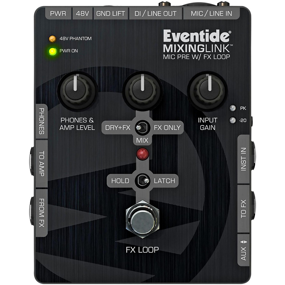 Eventide MixingLink Guitar Effects Pedals Mic Pre with FX Loop Guitar