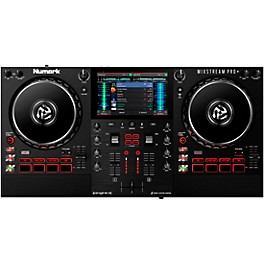 Open Box Numark Mixstream Pro + Standalone Streaming DJ Controller Level 1  Black