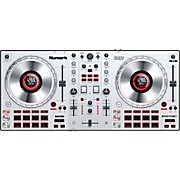 Mixtrack Platinum FX Silver DJ Controller With In-Wheel Display