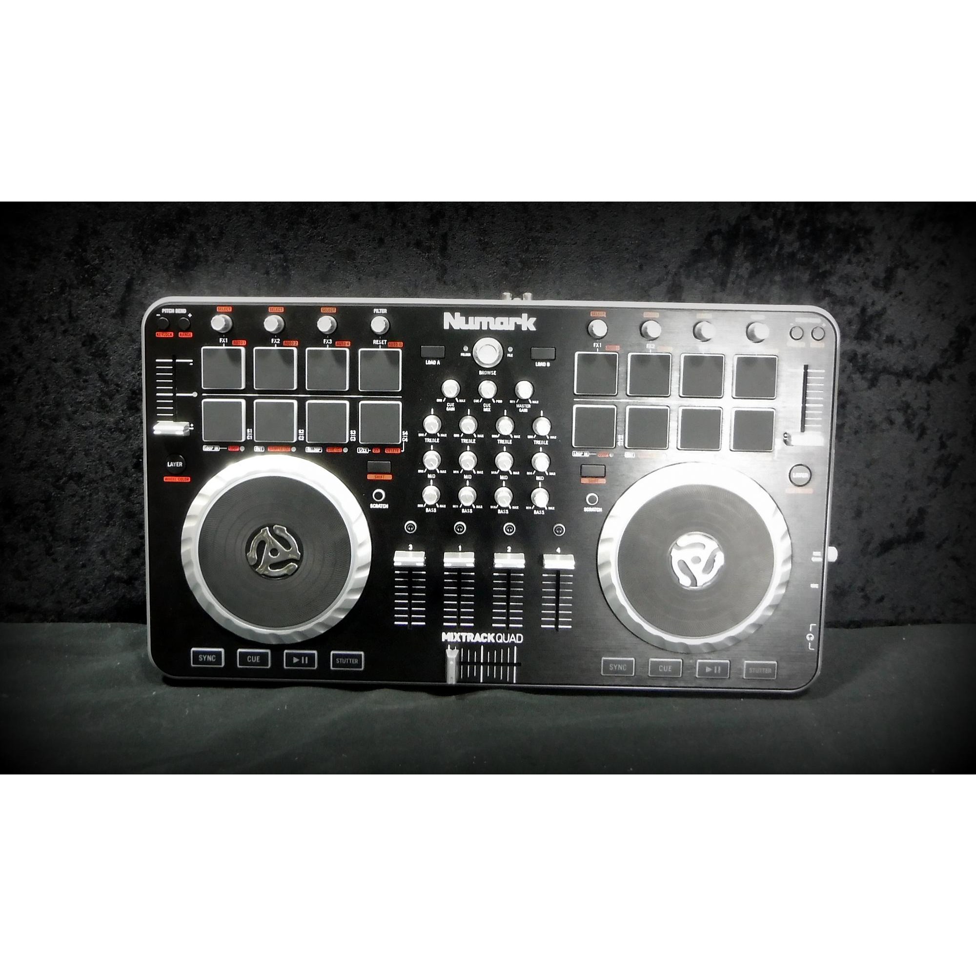 Used Numark Mixtrack Quad DJ Controller Guitar Center