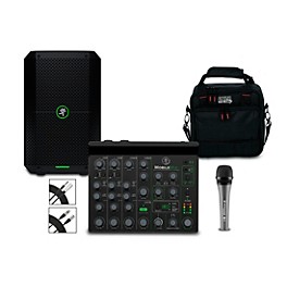 Mackie MobileMix 8-Channel USB-Powerable Mixer With Thump GO Speaker and e 835 Microphone