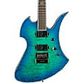 B.C. Rich Mockingbird Extreme Exotic With EverTune Electric Guitar Cyan Blue