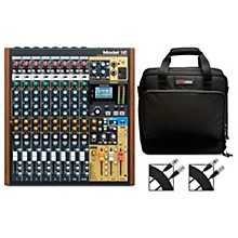 TASCAM Model 12 12-Channel All-in-One Mixer With Gator Mixer Bag and Cables