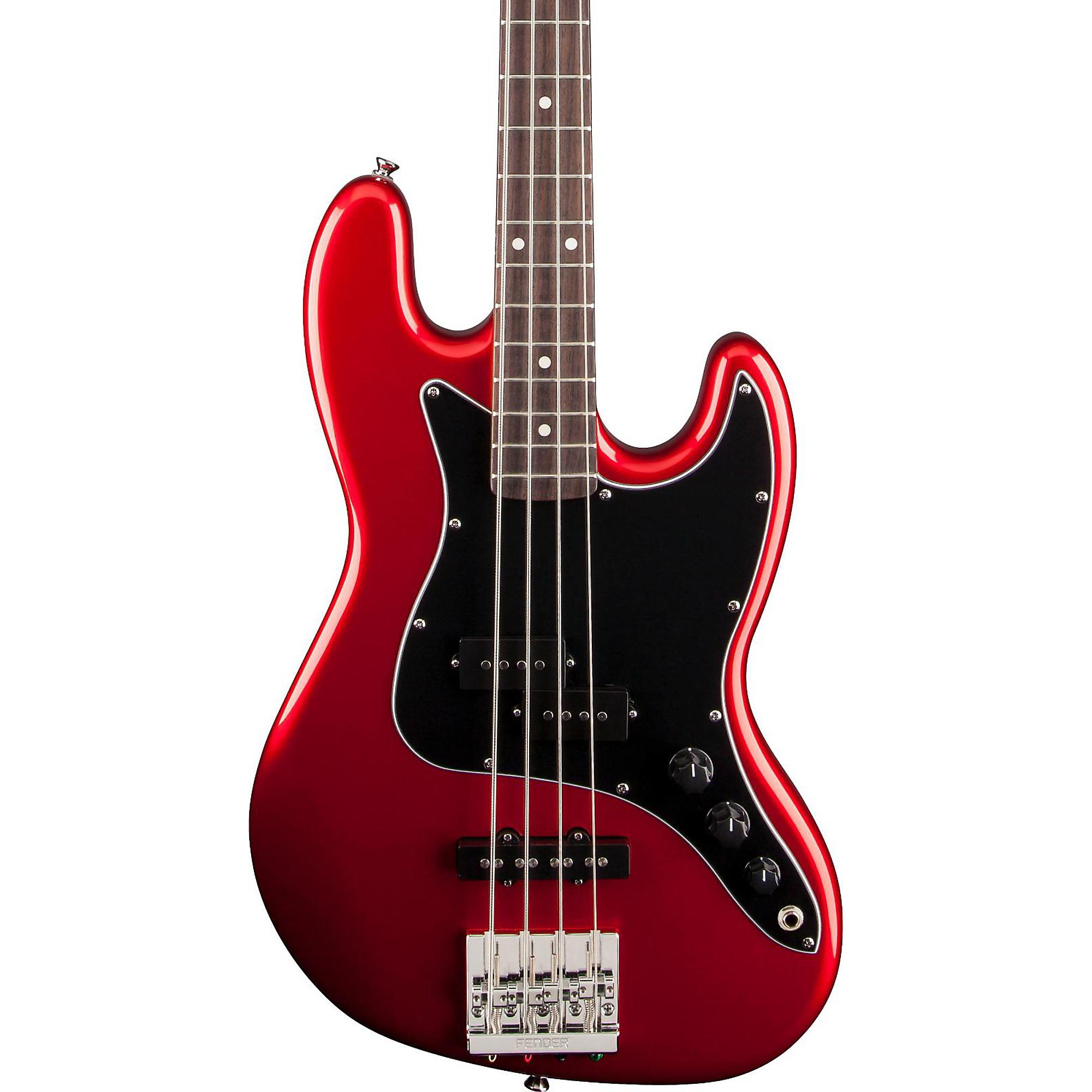 Fender Modern Player Short Scale Jazz Bass Candy Apple Red Rosewood