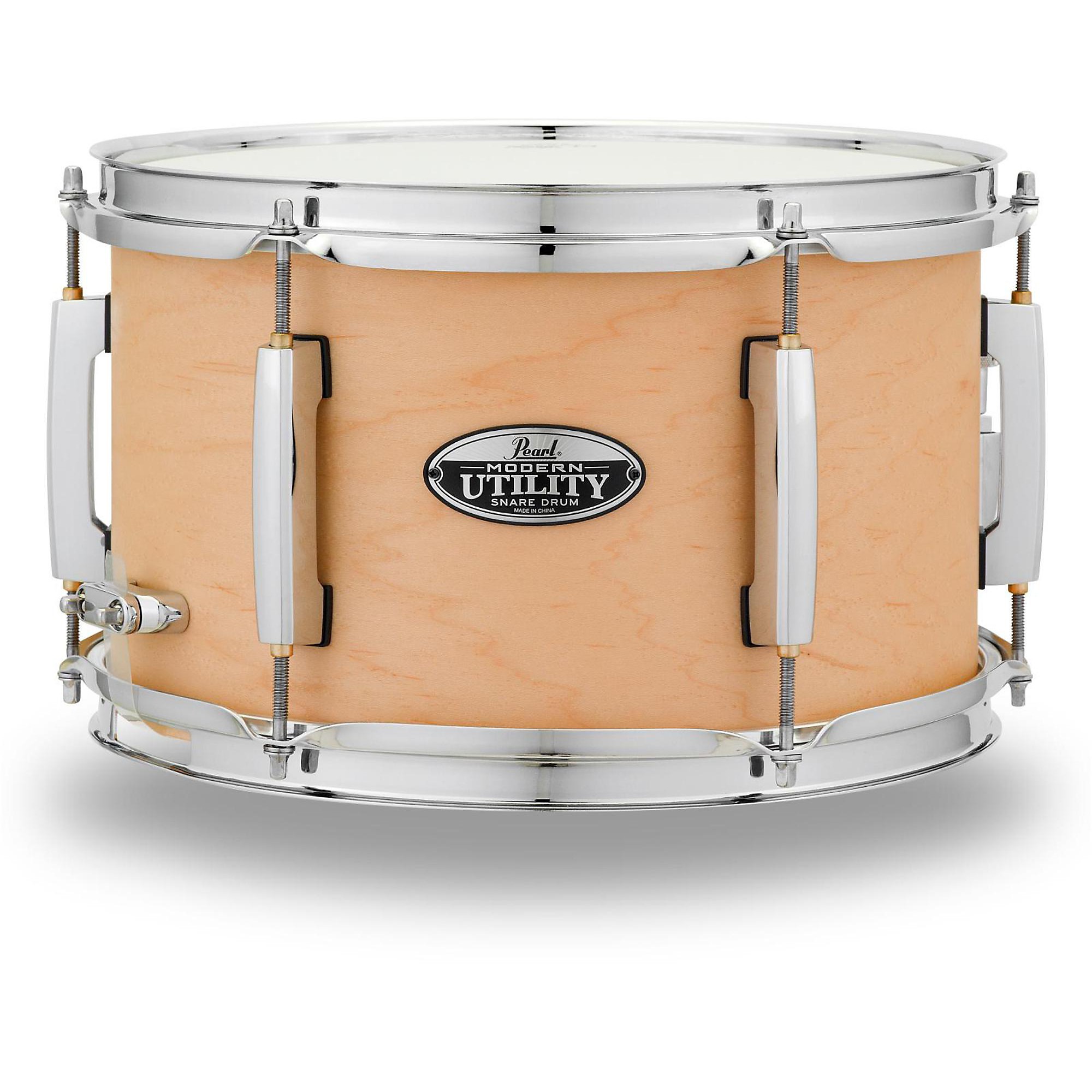 Pearl Modern Utility Maple Snare Drum 12 x 7 in. Matte Natural Guitar