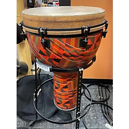 Used Remo Mondo DJEMBE With Stand Djembe