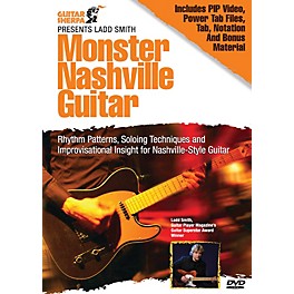Music Sales Monster Nashville Guitar (Guitar Sherpa Presents) Music Sales America Series DVD Written by Ladd Smith