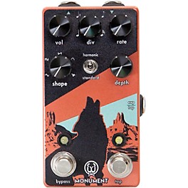 Open Box Walrus Audio Monument Harmonic Tap Tremolo V2 Effects Pedal Level 1