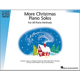 Hal Leonard More Christmas Piano Solos Pre-Staff Hal Leonard Student Piano Library