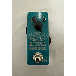 Used Cusack More Louder Boost Effect Pedal