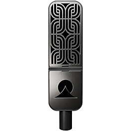 Ohma World Motif Condenser Microphone Black & Stainless Steel