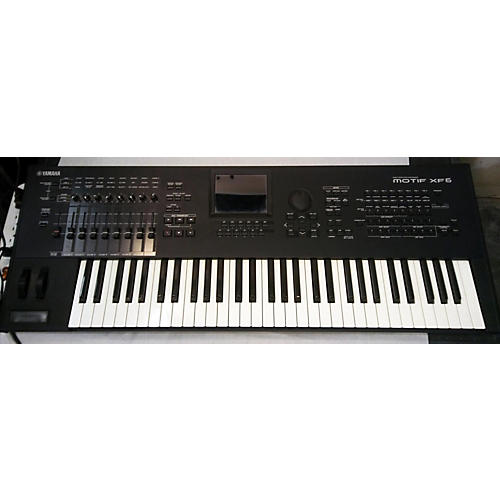 Used Yamaha Motif XF6 61 Key Keyboard Workstation Guitar Center