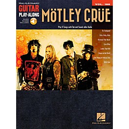 Hal Leonard Motley Crue - Guitar Play-Along Vol. 188 Book/Online Audio