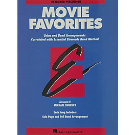 Hal Leonard Movie Favorites Keyboard Percussion