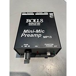 Used Rolls Mp13 Microphone Preamp