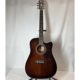 Used Cort Mr500e Br Acoustic Guitar