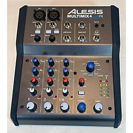 Used Alesis MultiMix 4 USB FX 4-Channel Unpowered Mixer