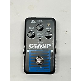 Used EBS Multicomp Compressor Bass Effect Pedal