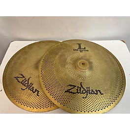 Used Zildjian Multiple 14" L80 Low Volume Hi-hat Pair 16" L80 Low Volume Crash 18" L80 Low Volume Crash-ride Cymbal