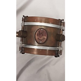Used A&F Drum  Co Multiple Brass Snare 4x6 Drum
