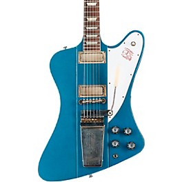 Gibson Custom Murphy Lab 1963 Firebird V With Maestro Vibrola Ultra Light Aged Electric Guitar Pelham Blue