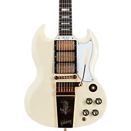 Gibson Custom Murphy Lab 1963 Les Paul SG Custom Reissue 3-Pickup With Maestro Ultra Light Aged Electric Guitar