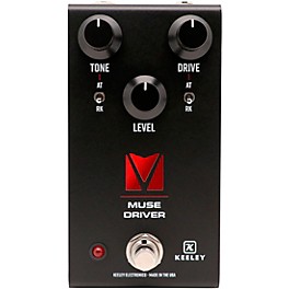 Open Box Keeley Muse Driver Andy Timmons Full-Range Overdrive Effects Pedal Level 1 Black