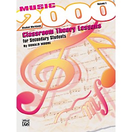 Alfred Music 2000 Classroom Theory Lessons for Secondary Students Vol. I Workbook