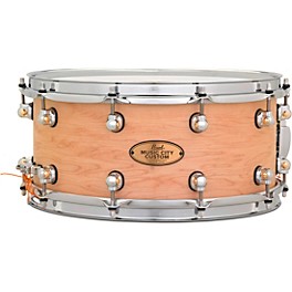 Pearl Music City Custom Solid Shell Snare Maple in Hand-Rubbed Natural Finish 14 x 6.5 in.
