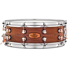 Pearl Music City Custom Solid Shell Snare Walnut with Kingwood Center Inlay 14 x 5 in.
