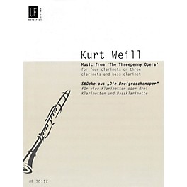 Universal Edition Music from The Threepenny Opera (Score and Parts) Schott Series Composed by Kurt Weill