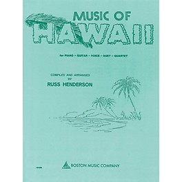Boston Music Music of Hawaii Music Sales America Series Softcover