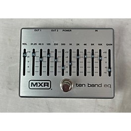 Used MXR Mx108 Ten Band Eq Pedal