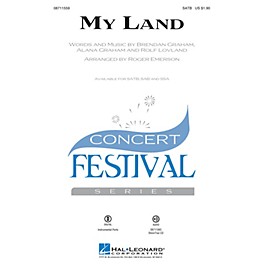 Hal Leonard My Land SATB arranged by Roger Emerson
