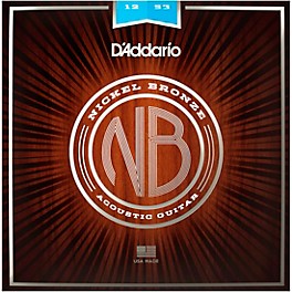 D'Addario NB1253 Nickel Bronze Light Acoustic Strings