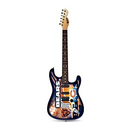 Blemished Woodrow Guitars NFL Northender Electric Guitar Level 2 Chicago Bears 194744754982