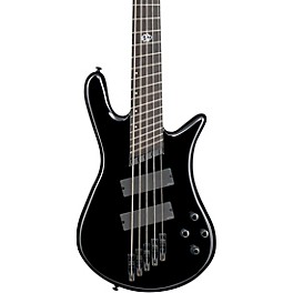 Spector NS Dimension 5 Five-String Multi-scale Electric Bass Solid Black Gloss