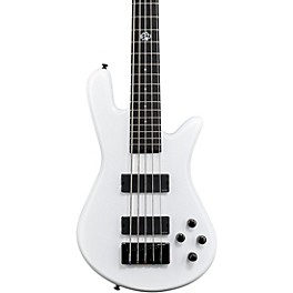 Spector NS Ethos HP 5 Five-String Electric Bass White Sparkle Gloss