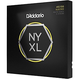 D'Addario NYXL Multi-Scale 5-String Bass Guitar Strings