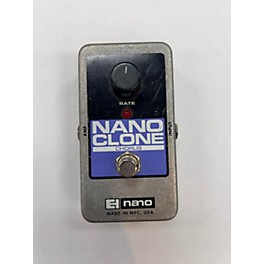 Used Electro-Harmonix Nano Clone Chorus Effect Pedal