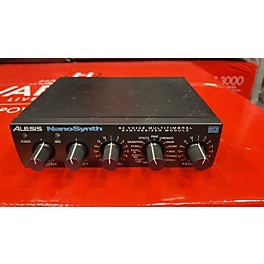 Used Alesis NanoSynth 64 Voice Stereo Multitimbral Synthesizer Module Synthesizer