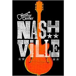 Guitar Center Nashville Guitar Graphic Magnet