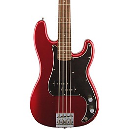 Blemished Fender Nate Mendel Precision Bass Level 2 Candy Apple Red 197881278656