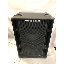 Used Genz Benz Neox-212 NX2-212T 600W 4OHM Bass Cabinet