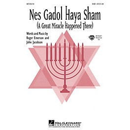 Hal Leonard Nes Gadol Haya Sham (A Great Miracle Happened There) SAB by John Jacobson, Roger Emerson